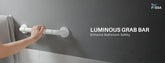 Enhance Bathroom Safety with the Fossa Stainless Steel Luminous Grab Bar
