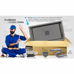 Premium Handmade (27 x 20 x 10) Inch Stainless Steel Single Bowl Black Kitchen Sink