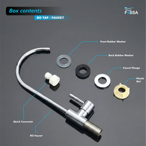 RO Tap/Faucet Premium Stainless Steel Chrome - Fossa Home
