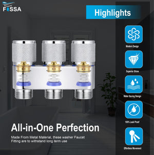 One Valve for Smooth Multi-Outlet Water Flow