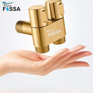 Dual Connection Gold Tap for Daily Use