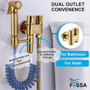 One Tap, Two Uses – Elegant Gold Design