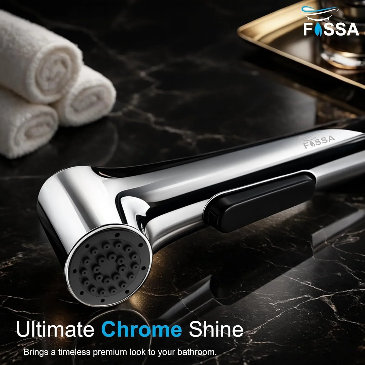 Aqua Silver ABS Health Faucet Gun Only - Fossa Home