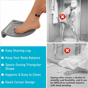 Grey Foot Rest – Clean & Modern Look