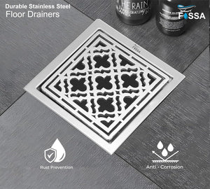 Heavy Duty Stainless Steel Floor Drain with Smooth Drainage Flow
