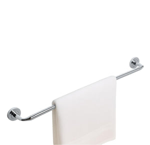 Strong stainless steel body designed for daily towel hanging use.