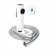 Erica White ABS Health Faucet with 1 Meter 304-Grade SS Hose Pipe & Hook