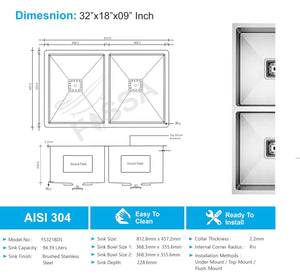 Double Bowl Design for Versatility