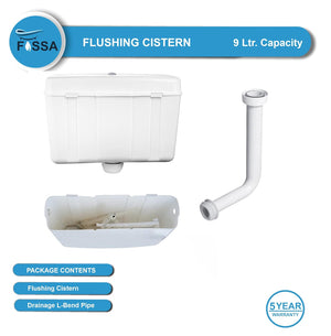 Strong body designed for long-lasting bathroom performance.