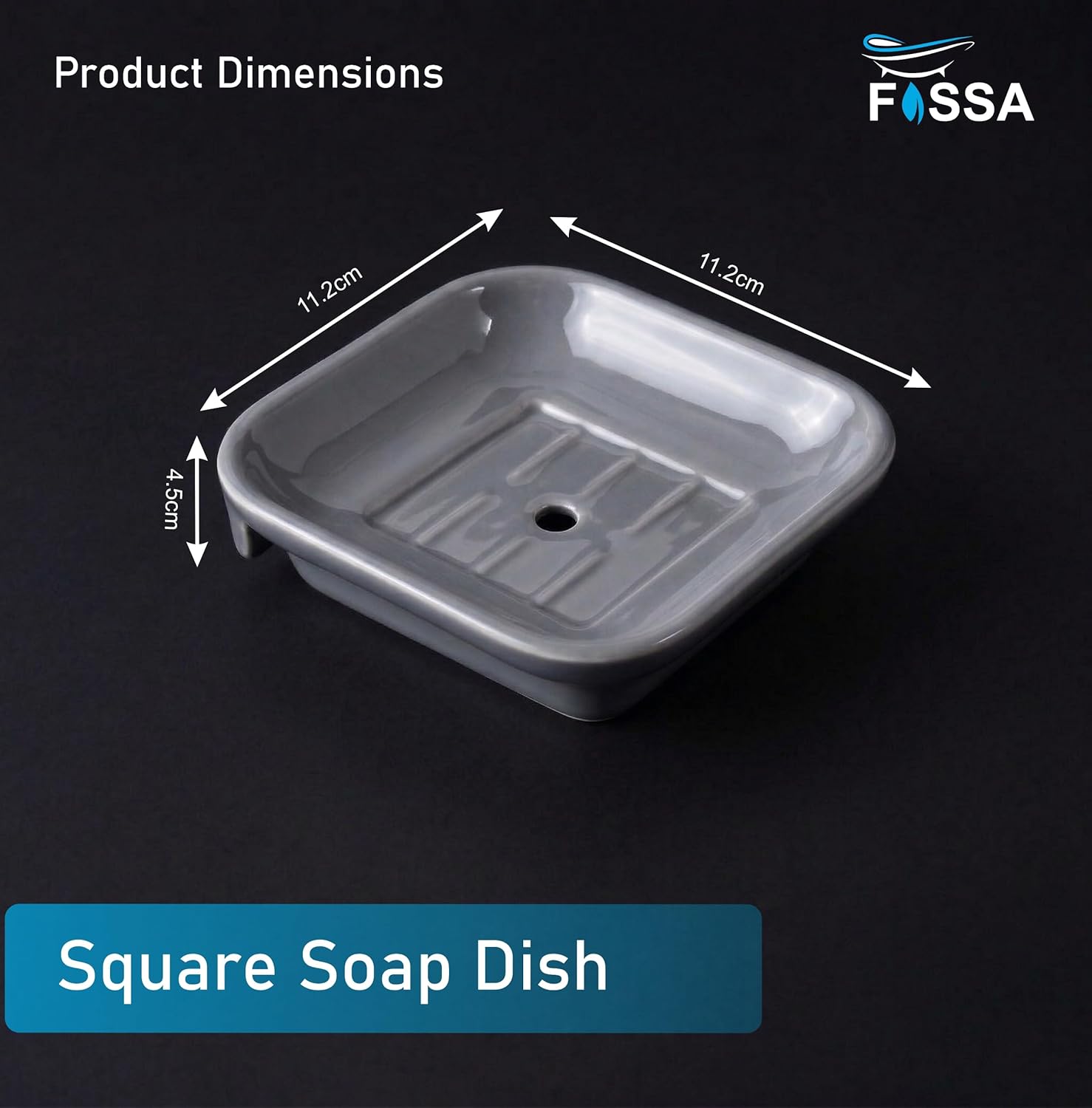 Made from unbreakable ABS material for long-lasting durability.