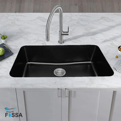 quartz single bowl sink, composite granite, modern scratch resistant, heat, stain proof, noise reduction, elegant design, deep, easy clean, stylish, contemporary fixtures, renovation, under mount, top, large capacity, seamless, long lasting, hygienic surface, food safe, workstation, multifunctional, home improvement, to impact, smooth
