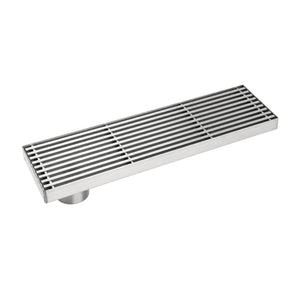 Strong drain body is made to handle regular water flow and daily use.