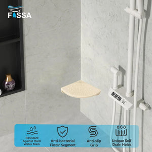 abs unbreakable ivory foot rest stand ceramic finish for bathroom use