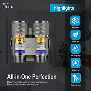 Perfect for Washing Machine & Faucet Connections