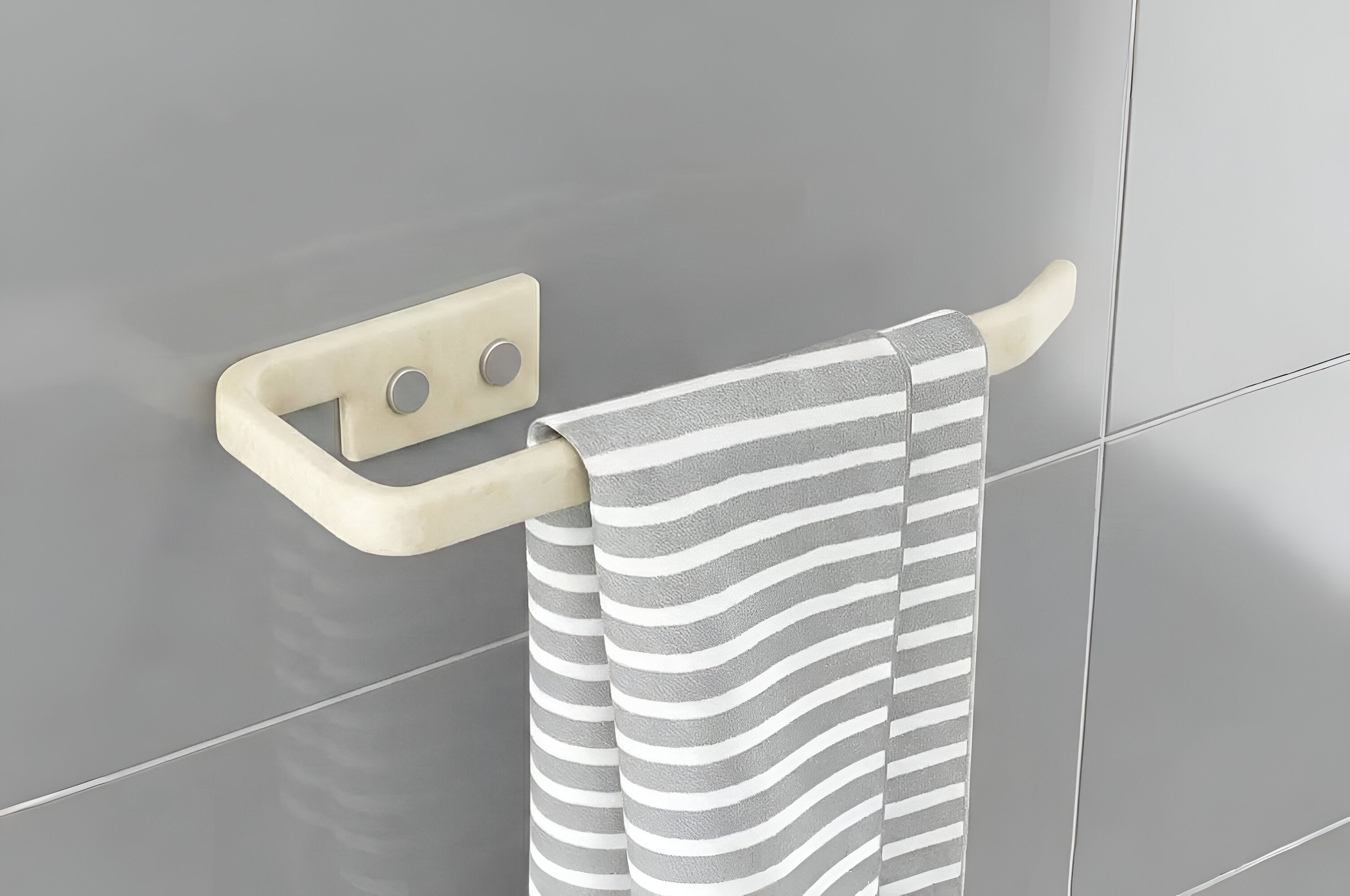 Napkin ring collection designed for modern bathroom use