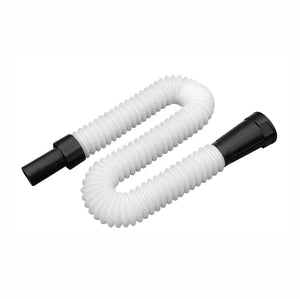 PP white flexible waste pipe for wash basin and sink drainage