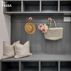 Wall Mounted Stainless Steel Towel & Robe Hook Matte Finish Rose Gold & Silver - Fossa Home