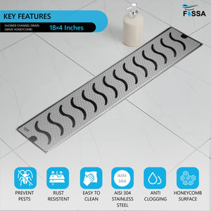 Stainless steel material helps resist water exposure, moisture, and daily use.