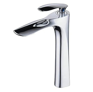 Alive Extended Body Brass Wash Basin Mixer Tap (Chrome) - Fossa Home