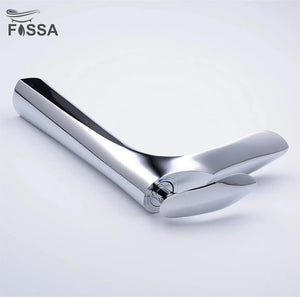 Alive Extended Body Brass Wash Basin Mixer Tap (Chrome) - Fossa Home
