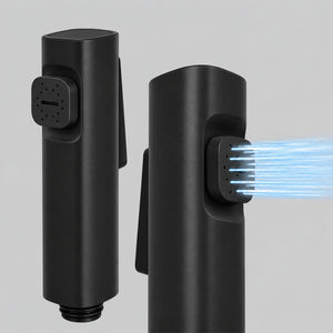 Fossa Erica Black ABS Health Faucet Gun with Matte Finish