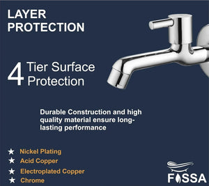 Orbit Brass Faucet Bib Cock Tap (Long Body) - Fossa Home