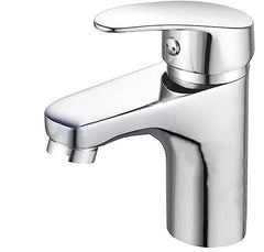 Fossa Taps for Bathroom Sink Chrome Basin Mixer Tap Brass Modern Single Handle Bathroom Faucet FSLF-001 - Fossa Home