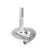 Fossa Hexa Square ABS Hand - Held Shower for Bathroom, High Pressure Shower Set Chrome Finish (Only Hand Shower) - Fossa Home