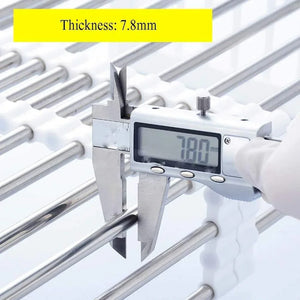 20 Inches Adjustable Vegetable Basket/Strainer White - Fossa Home