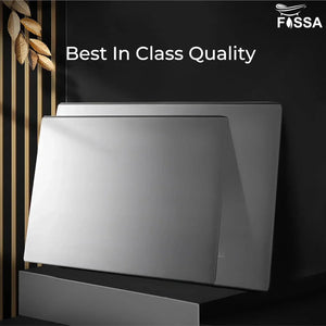 Fossa 15.5"x12"x1" Extra Large 304 Grade Stainless Steel Cutting Board (Silver) - Fossa Home