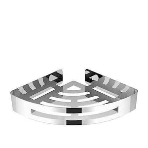 FOSSA Bathroom Shelf, Rustproof Corner Shower Caddy for Bathroom Kitchen Organizer, 304 Stainless Steel (Triangle,1 Packs) (Chrome) - Fossa Home