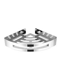 FOSSA Bathroom Shelf, Rustproof Corner Shower Caddy for Bathroom Kitchen Organizer, 304 Stainless Steel (Triangle,1 Packs) (Chrome) - Fossa Home