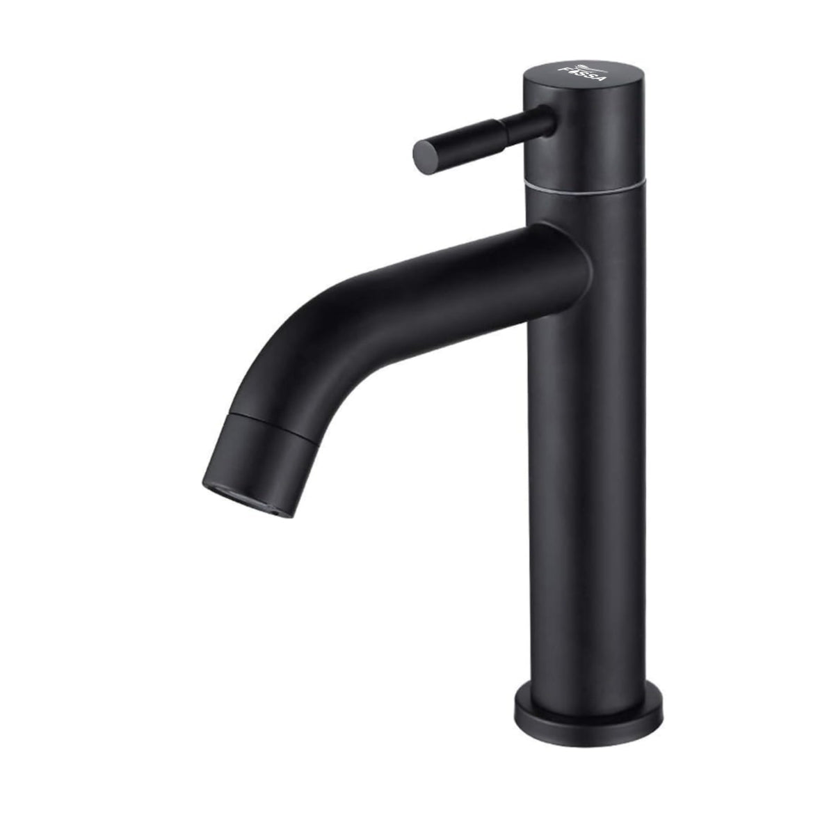 Matte finis black kitchen faucet