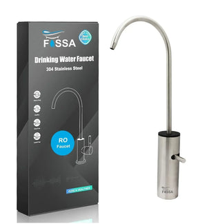 Opera J Bend RO Tap/Faucet Premium Stainless Stee Silver - Fossa Home