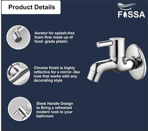 Brass piller cock faucet