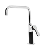 Fossa Italian 15" inch Commercial Single Handle Kitchen Sink Faucet Mixer with Pot Filler in Spot Free Brass/Chrome (Black) Finish, KSM-MB501 Fossa Home