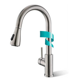 Fossa Pull-Out Kitchen Tap 360° Swivel Range Sink Mixer Tap Single Lever Mixer Tap for Kitchen Sink ( Light Weight) Fossa Home