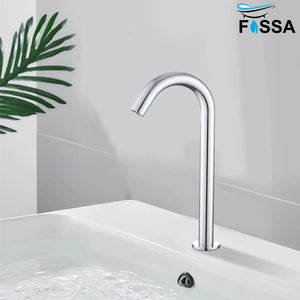 Touchless Bathroom Sink Faucets Automatic Induction Sensor Water Faucet Infrared Single Cold Tap with Control Box - Fossa Home