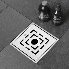 Hole with floor drain