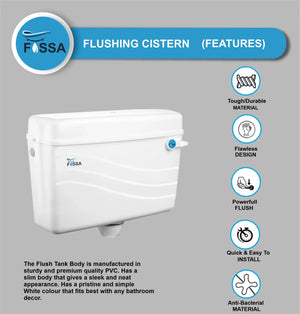 speciality Of fossa flush tank