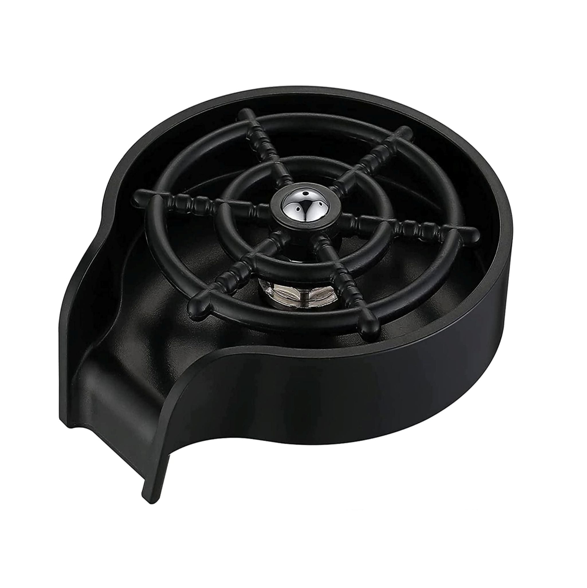 FOSSA Faucet | Glass Rinser for Kitchen Sink, Glass Cleaner for Home Bar| Glass Sink Sprayer | Polished Chrome Fossa Home