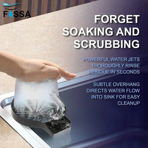 Kitchen Sink Glass Rinser with ABS Body - Fossa Home