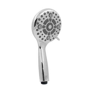 Fossa 5″ High Pressure hand Shower Head 6-setting Showerhead Set with 59″ Stainless Steel Hose - Fossa Home