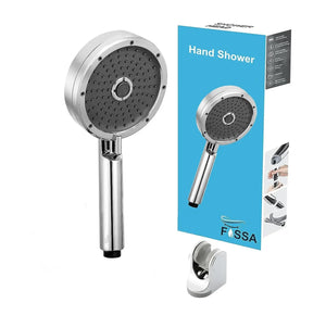 Fossa 5"x 5" Wondra 3-Spray Multifunction Hand Telephonic Shower Chrome Finish Fossa Home