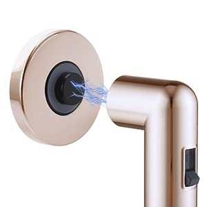 Fossa Magnetic ABS Health Faucet for Toilet and Bathroom – Health Faucet with Stainless Steel1 Meter Hose Pipe & Magnetic Holder | Rose Gold - Fossa Home
