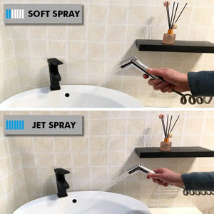 Fossa Stady Handheld Bidet Sprayer Head for Toilet Baby Cloth Diaper Sprayer with Adjustable Water Pressure Switch Spray Attachment for Bathing Pets Shower Fossa Home