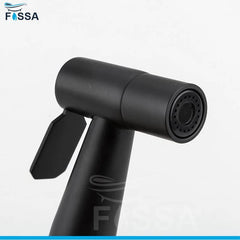 Fossa Hand Held Bidet Sprayer Premium Stainless Steel Sprayer Shattaf - Bidet Spray Head for Toilet, Hand Bidet Sprayer for Toilet Black - Fossa Home