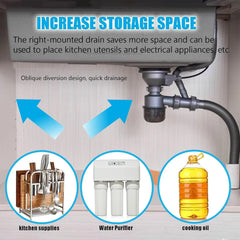 Fossa 30"x18"x09" Single Bowl 304 Grade Waterfall Kitchen Sink Honeycomb Embossed Sink with Black Nano Coating, Stainless Steel, Rectangular Workstation, Faucet with Included All Accessories. (Grey) Fossa Home