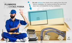 Fossa 37"x18"x10" Inch Single Bowl With Drain Board Premium Handmade Kitchen Sink Gold Fossa Home