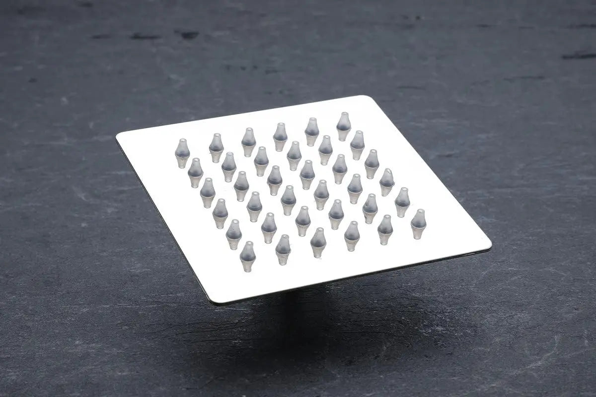 Fossa 4X4 Inch Rain Shower - Fossa Square High Pressure Shower Head Made of 304 Stainless Steel (Chrome Finish) Fossa Home